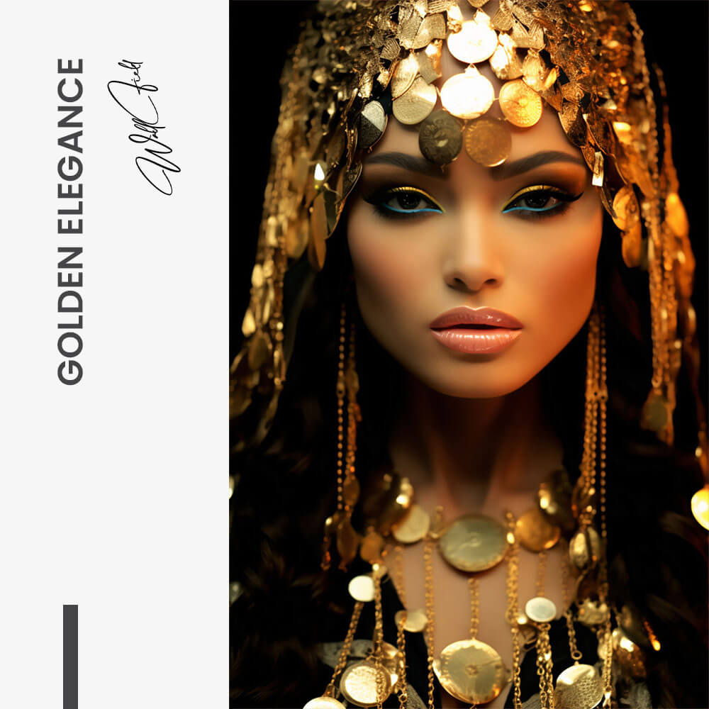 Golden Elegance – Glass