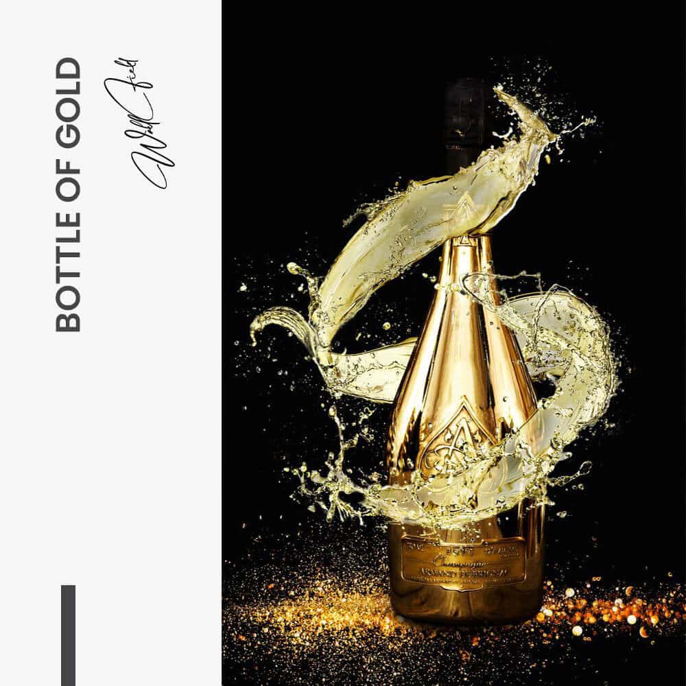 Bottle Of Gold - Glas
