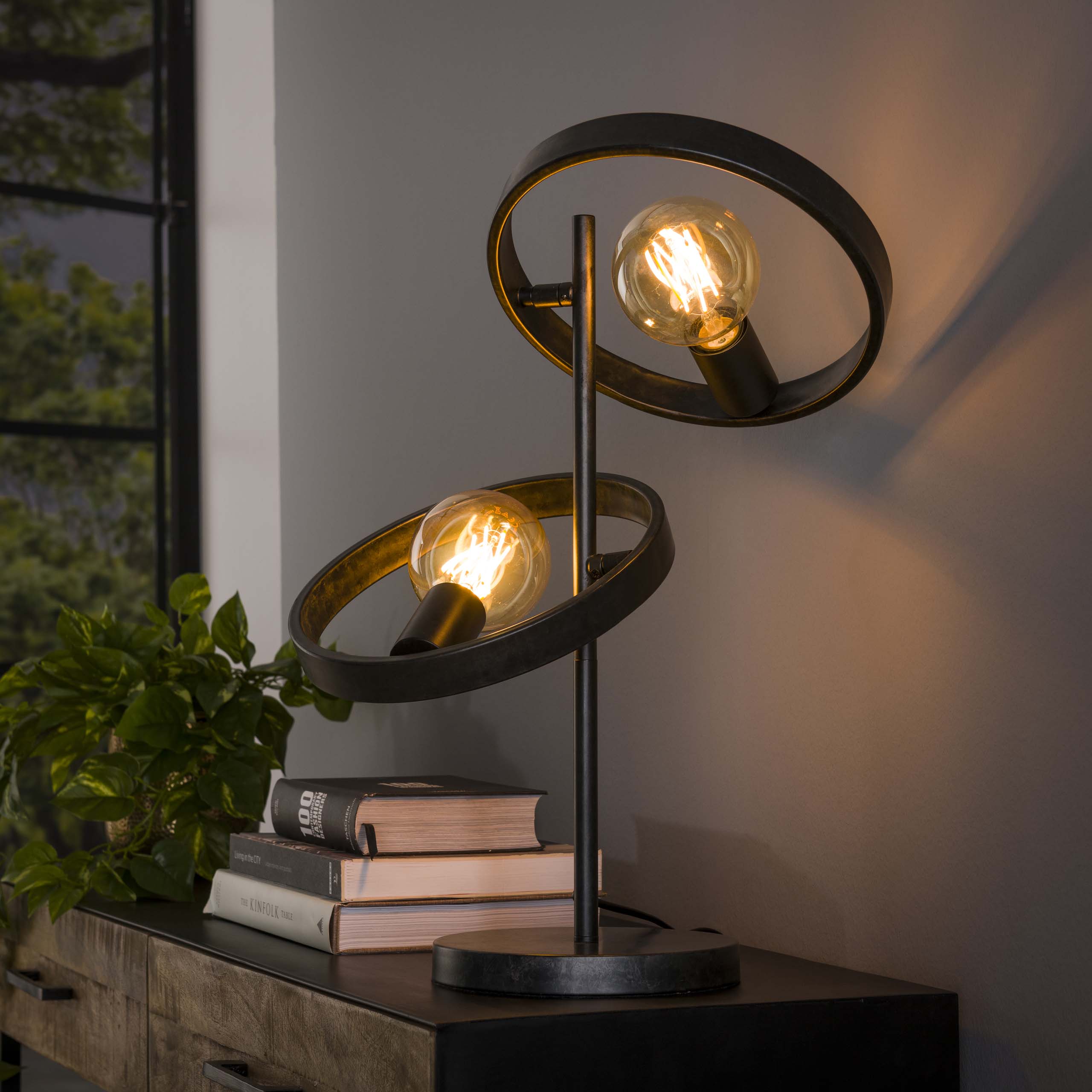 Bordslampa 2L hover / Charcoal