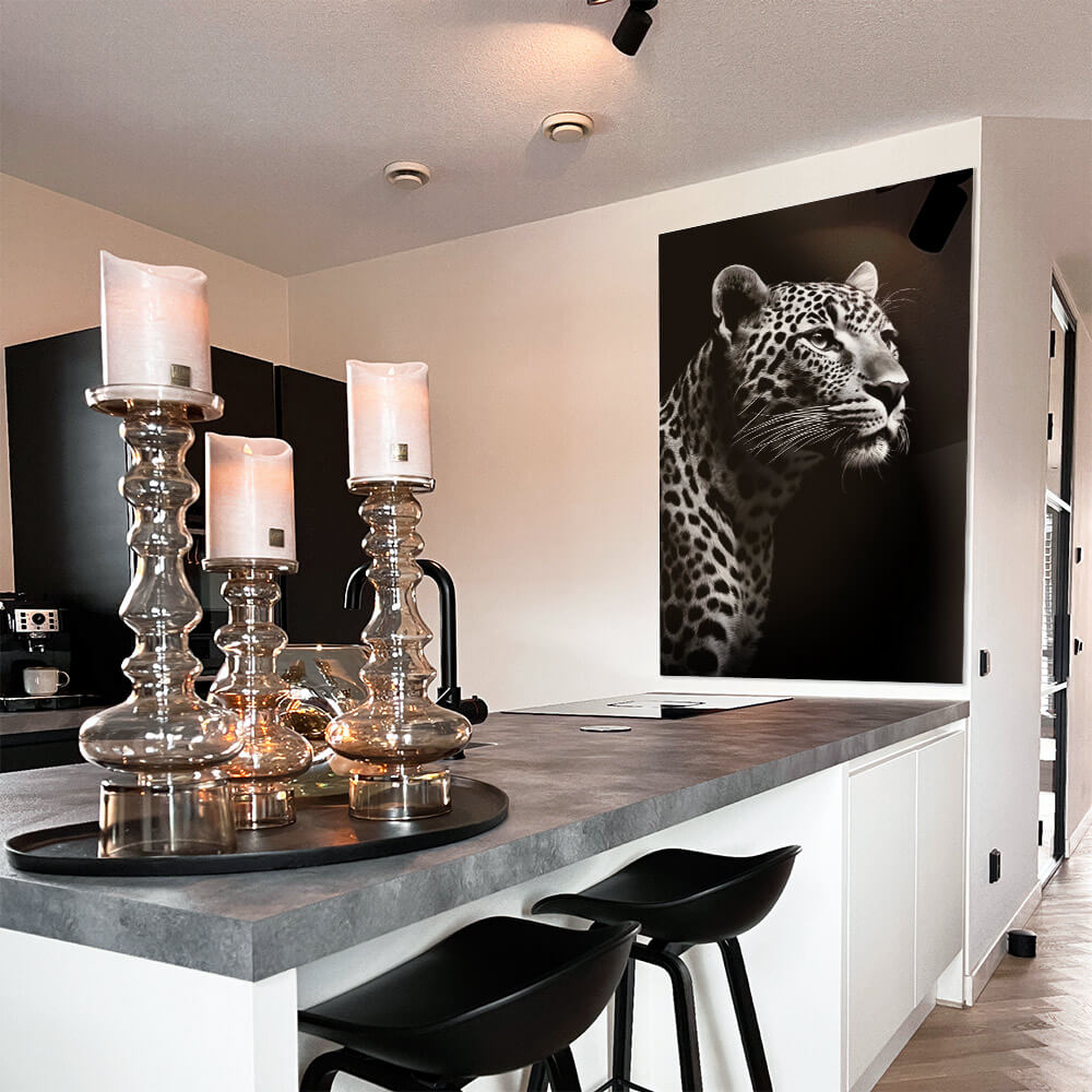 Leopard Black - Glas