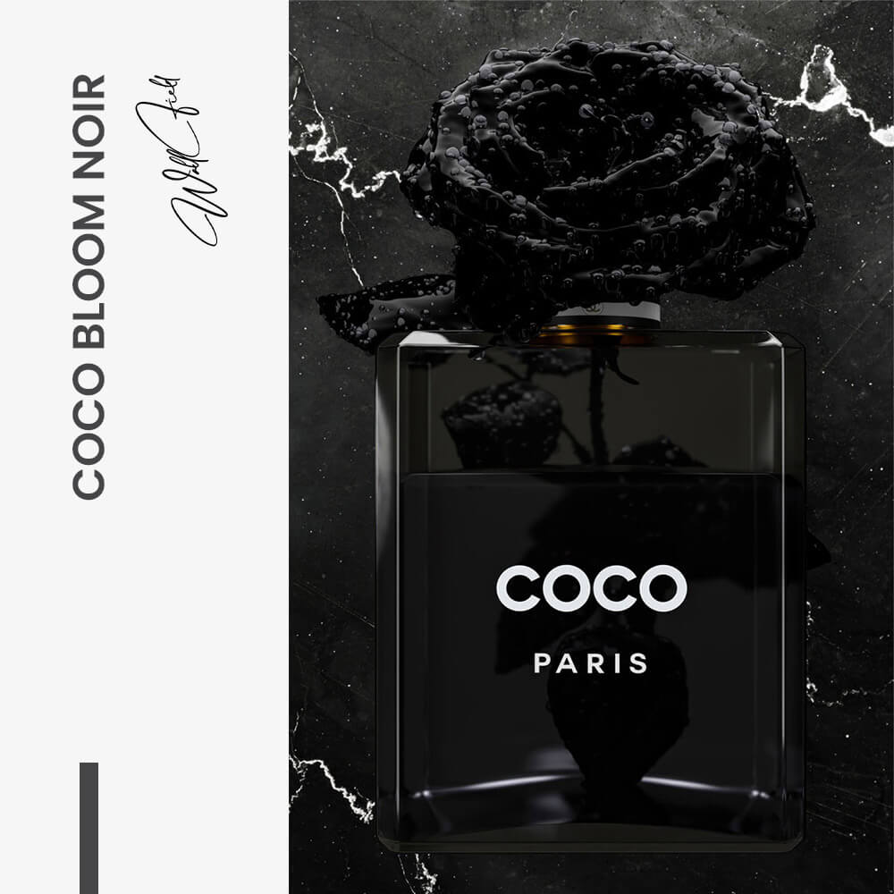 COCO Bloom Noir – Glass