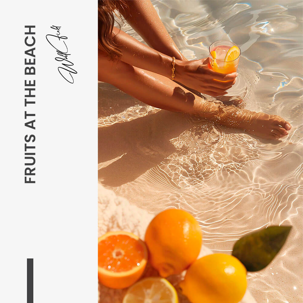 "Fruits at the beach"