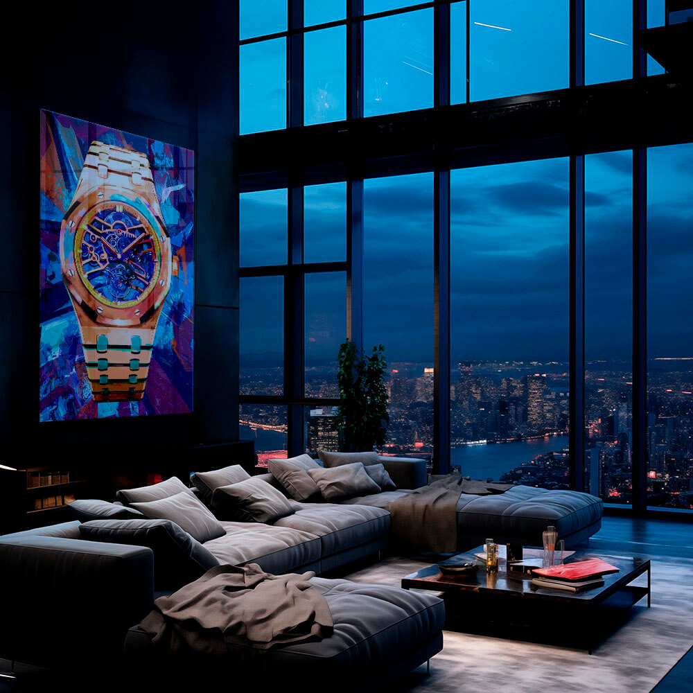 Colored Watch I – Glass