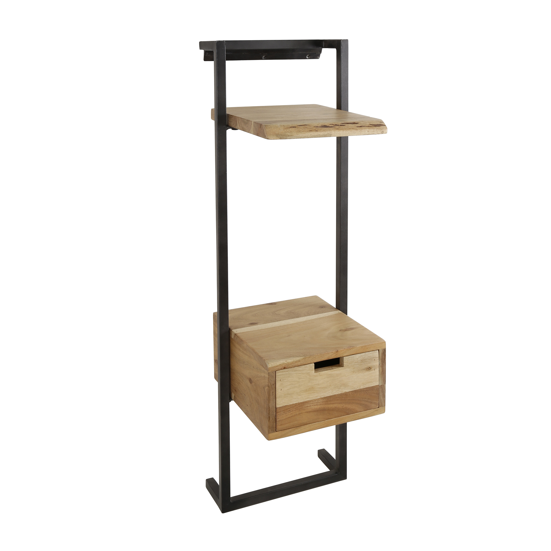 Sängbord air solid XS / Solid acacia naturell