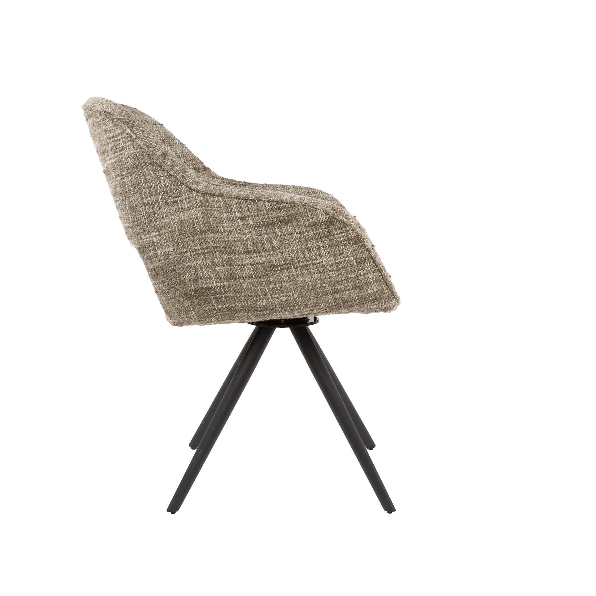 Fåtölj fjädersvängbar. VPE2 / Örnsandfärg