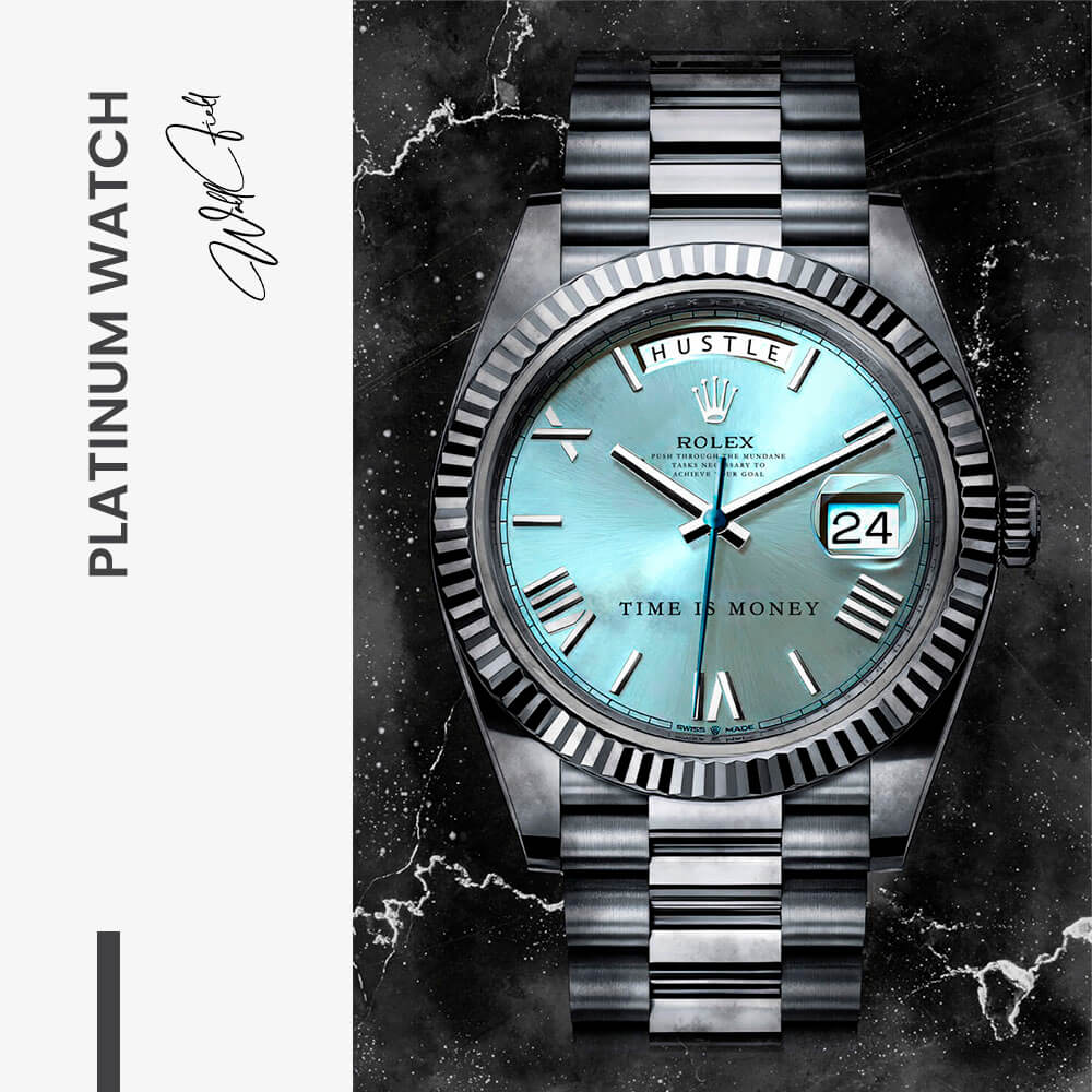Platinum Watch – Glass