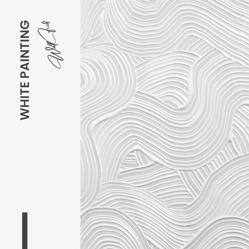 White Painting – Glass