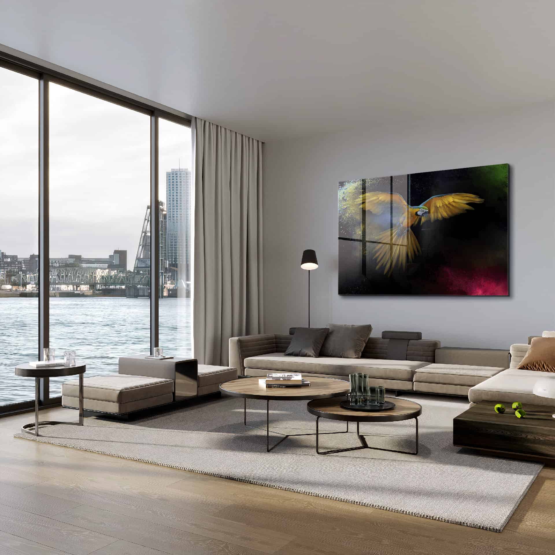 Color Parrot – Glass