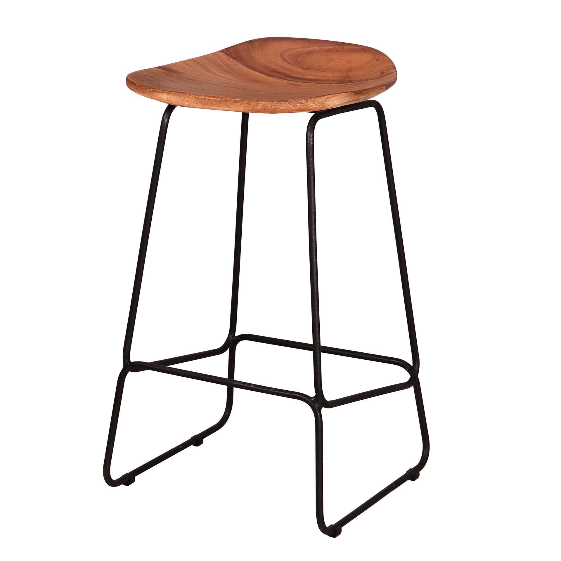 Barstol trä ergo. VPE4 / Solid akacia naturlig