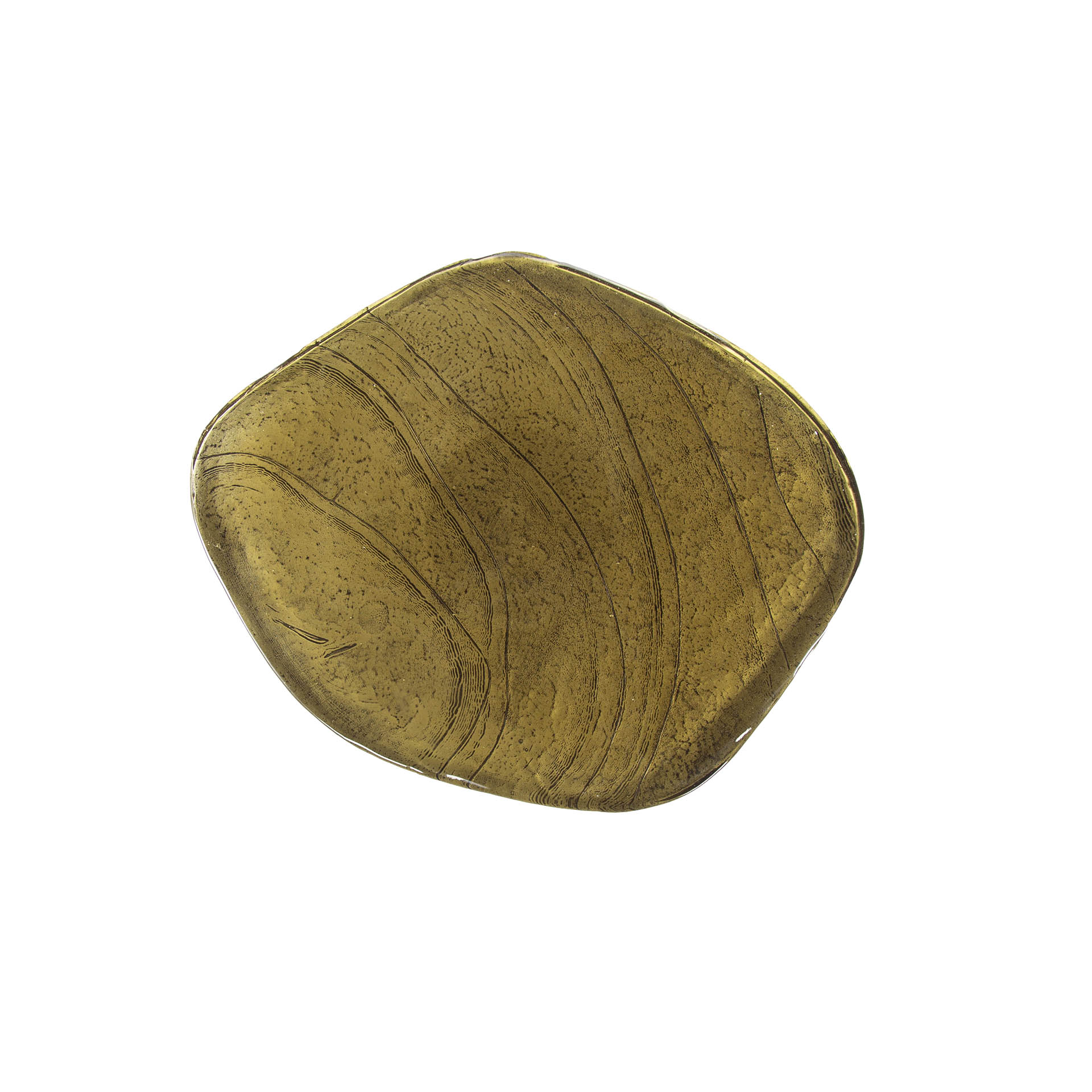 Sidobord Eclipse low - Antikt guld