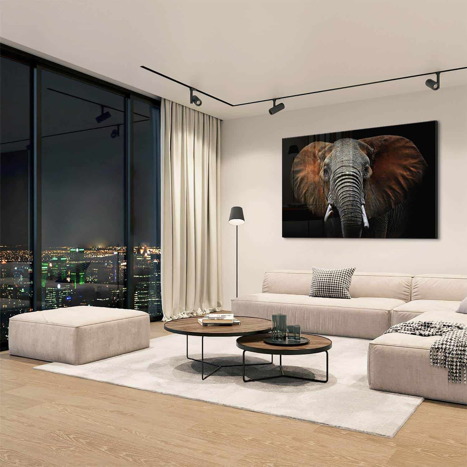 Wild Elephant – Glass