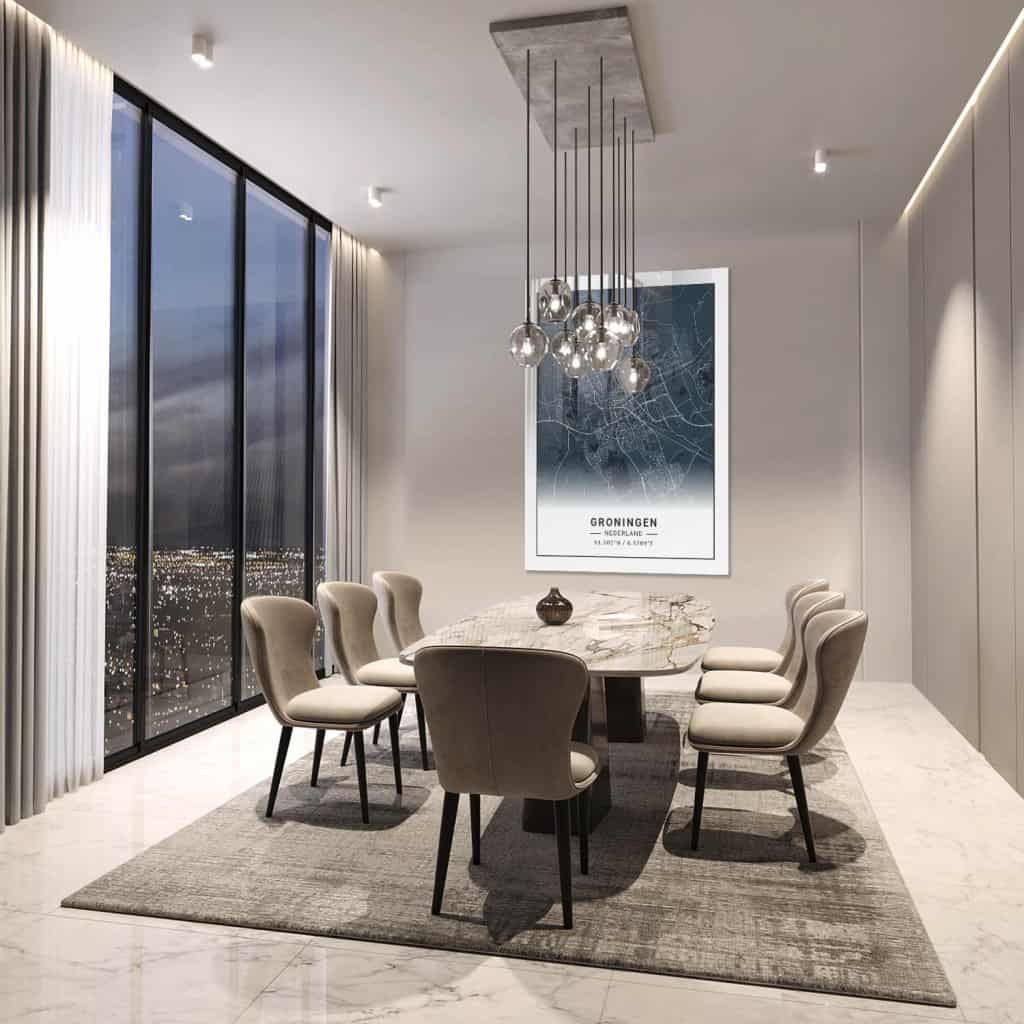 Groningen donker - Glas