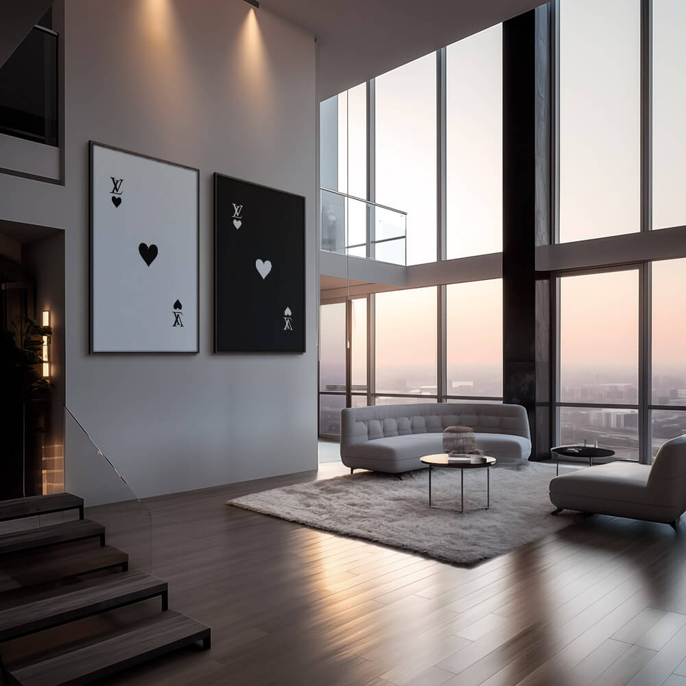 Bundle: "LV Hearts" (2x)