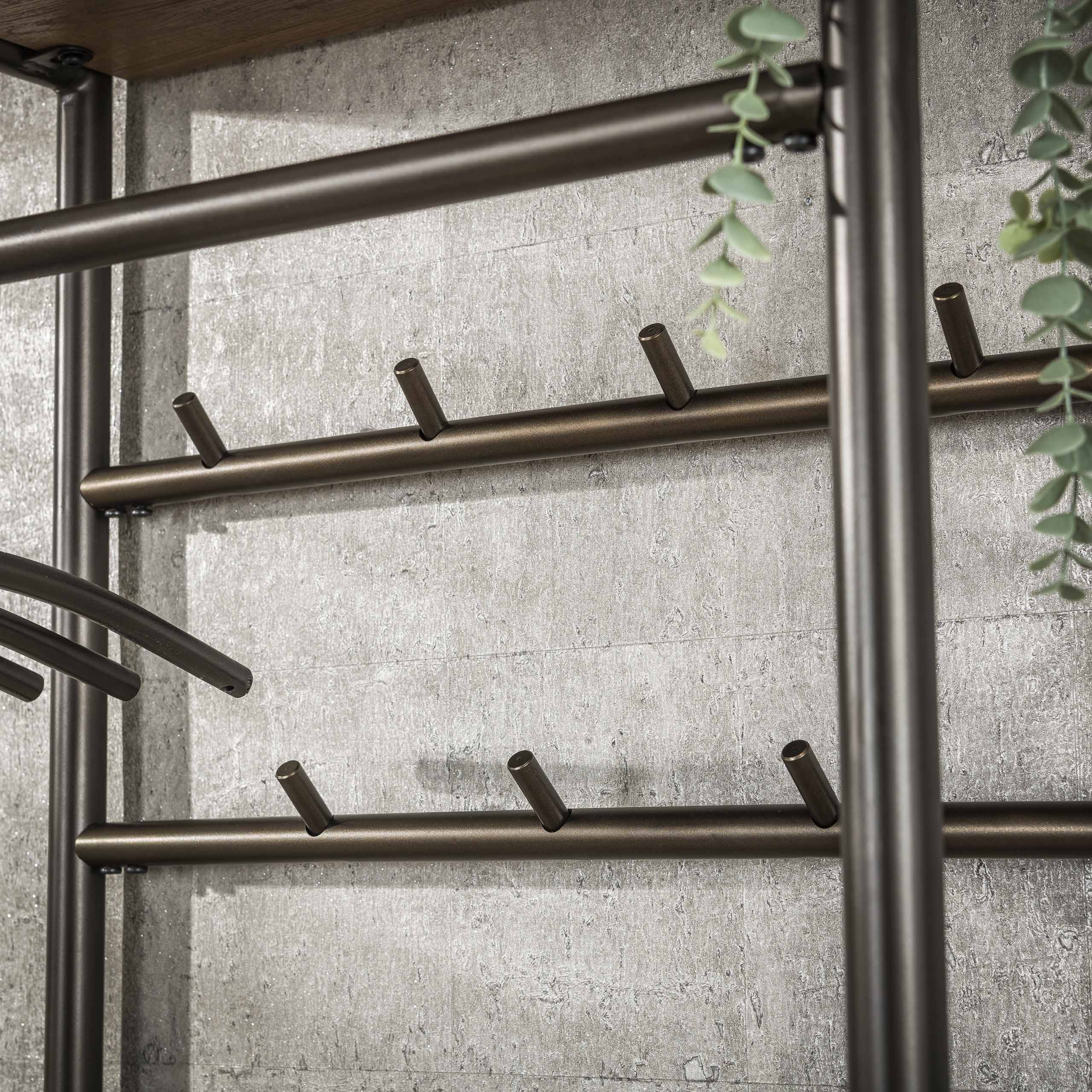 Garderobsmöbel Luno 70 cm - Drift brun