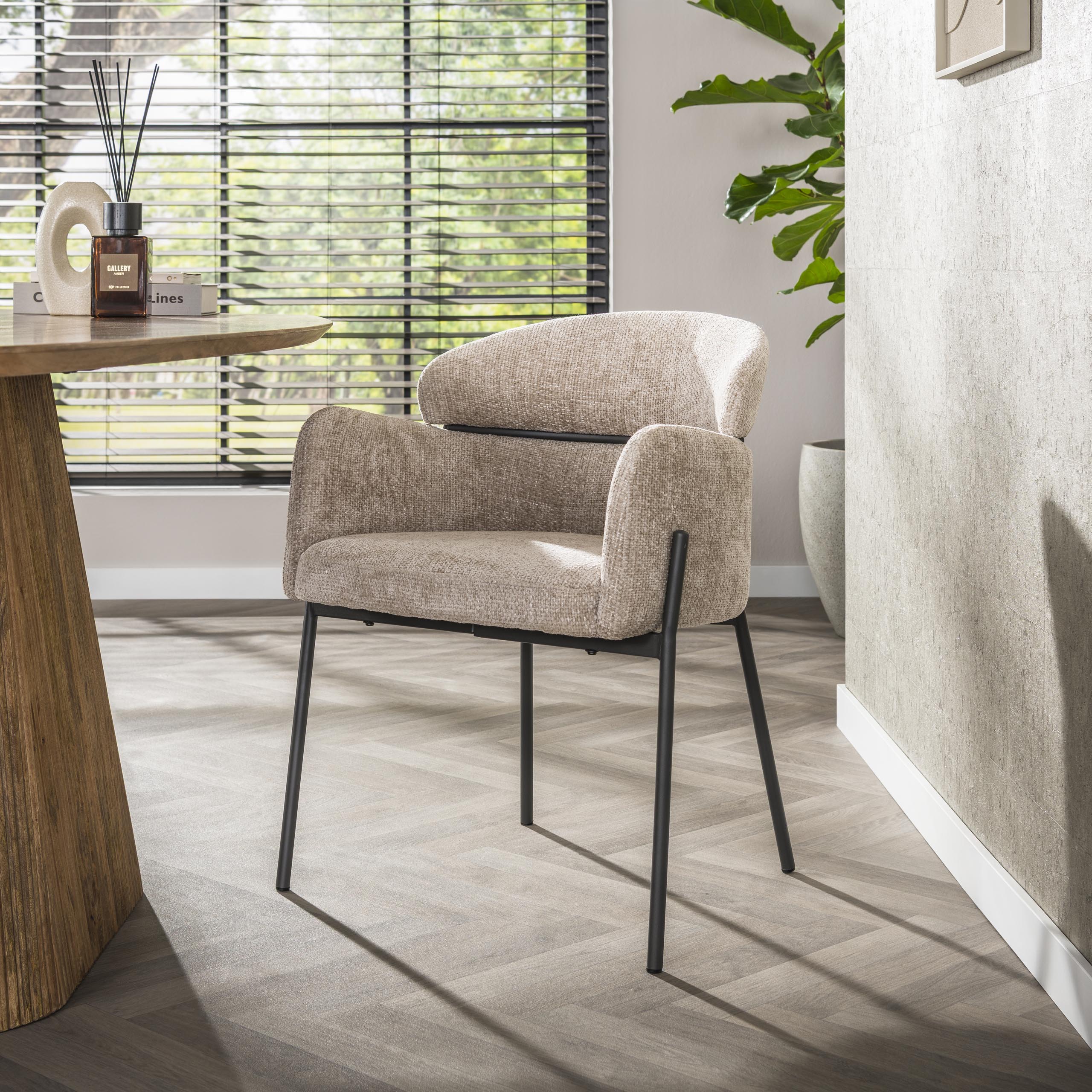 Fåtölj Curva - set om 2 - Hoven sand