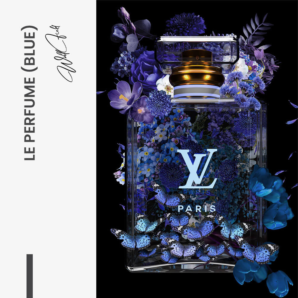 Le Perfume (Blue) – Glass