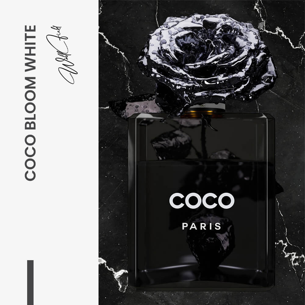 COCO Bloom White – Glass