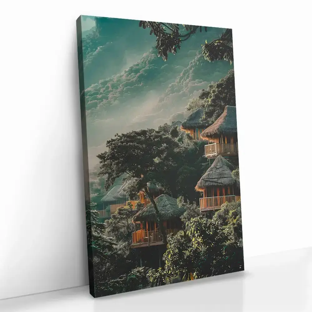 "Jungle Stilt Haven"