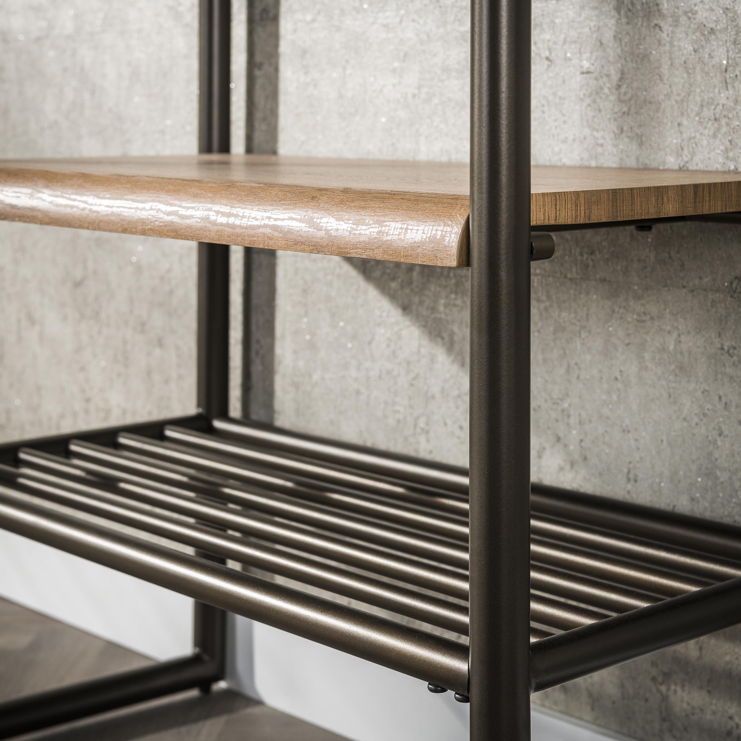 Garderobsmöbel Luno 70 cm - Drift brun