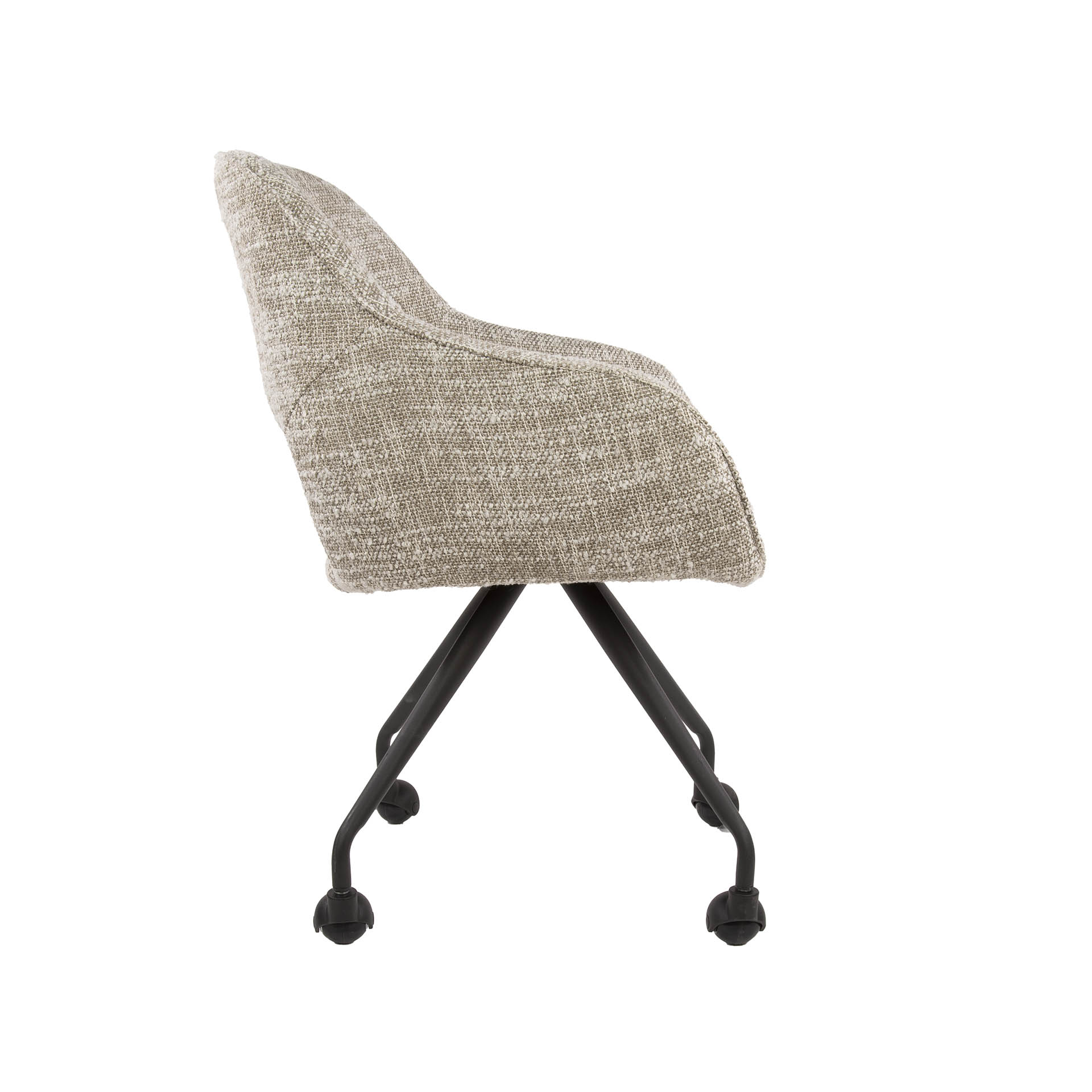 Fåtölj fjäderhjul VPE2 / Eagle off-white