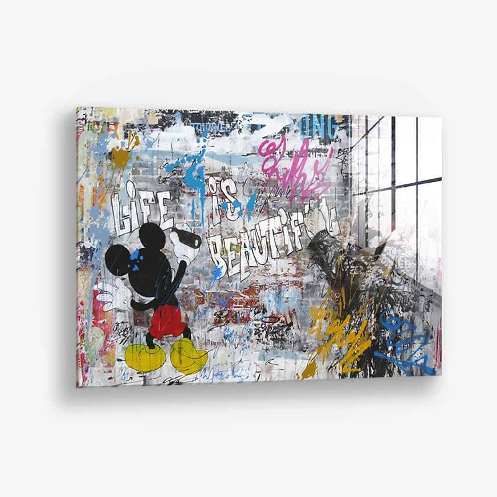 Mickey the Artist - Glas