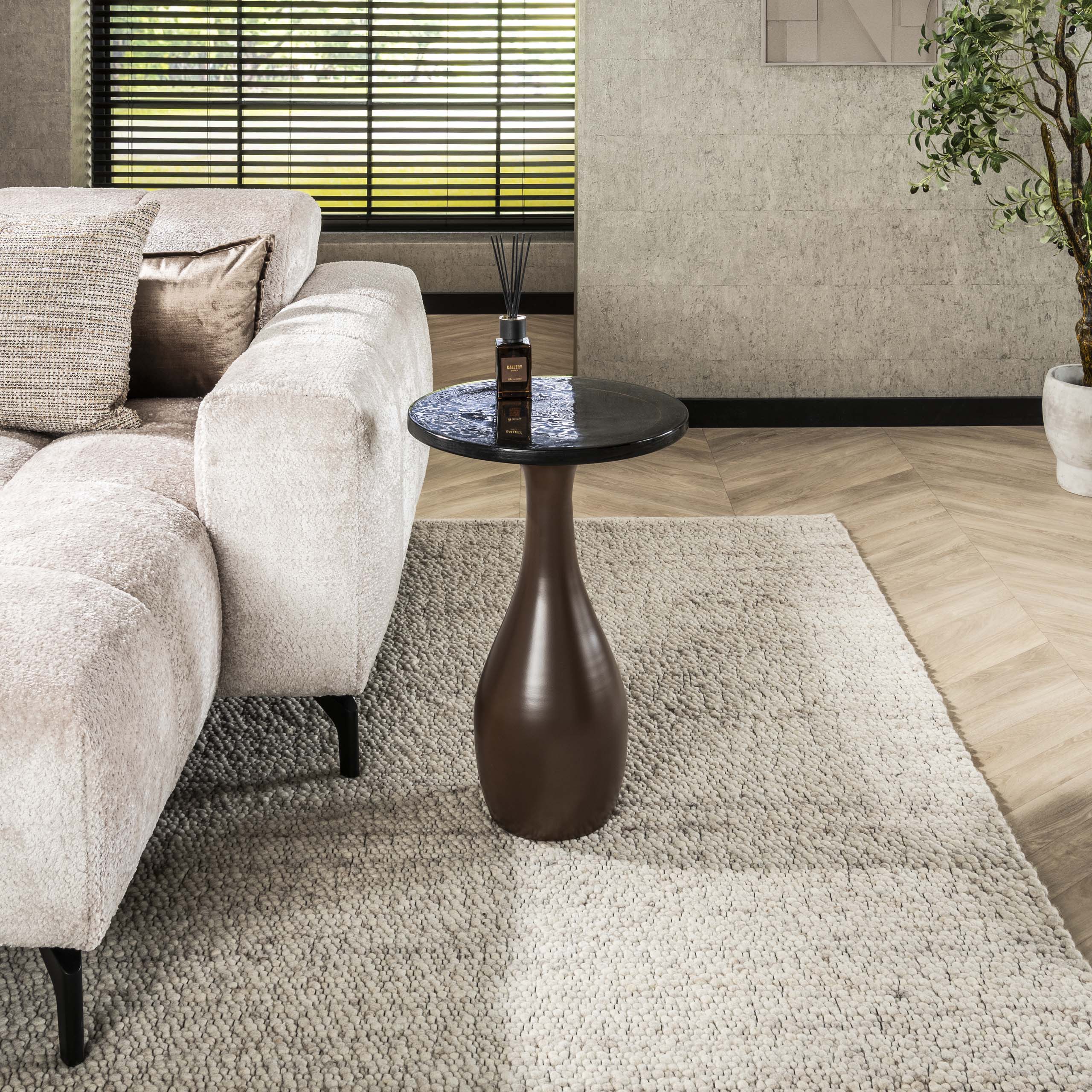 Sidobord Eclipse Drop M - Antik koppar