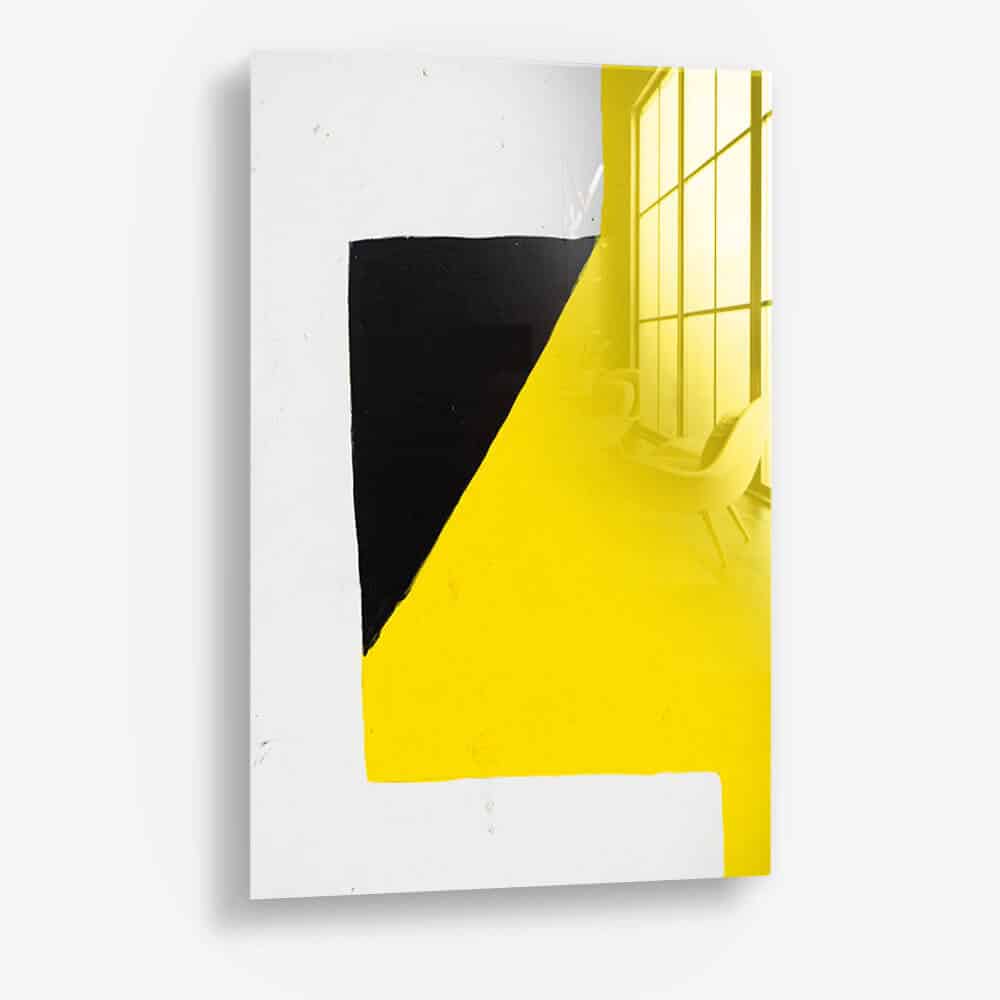 Yellow Symbol - Glas