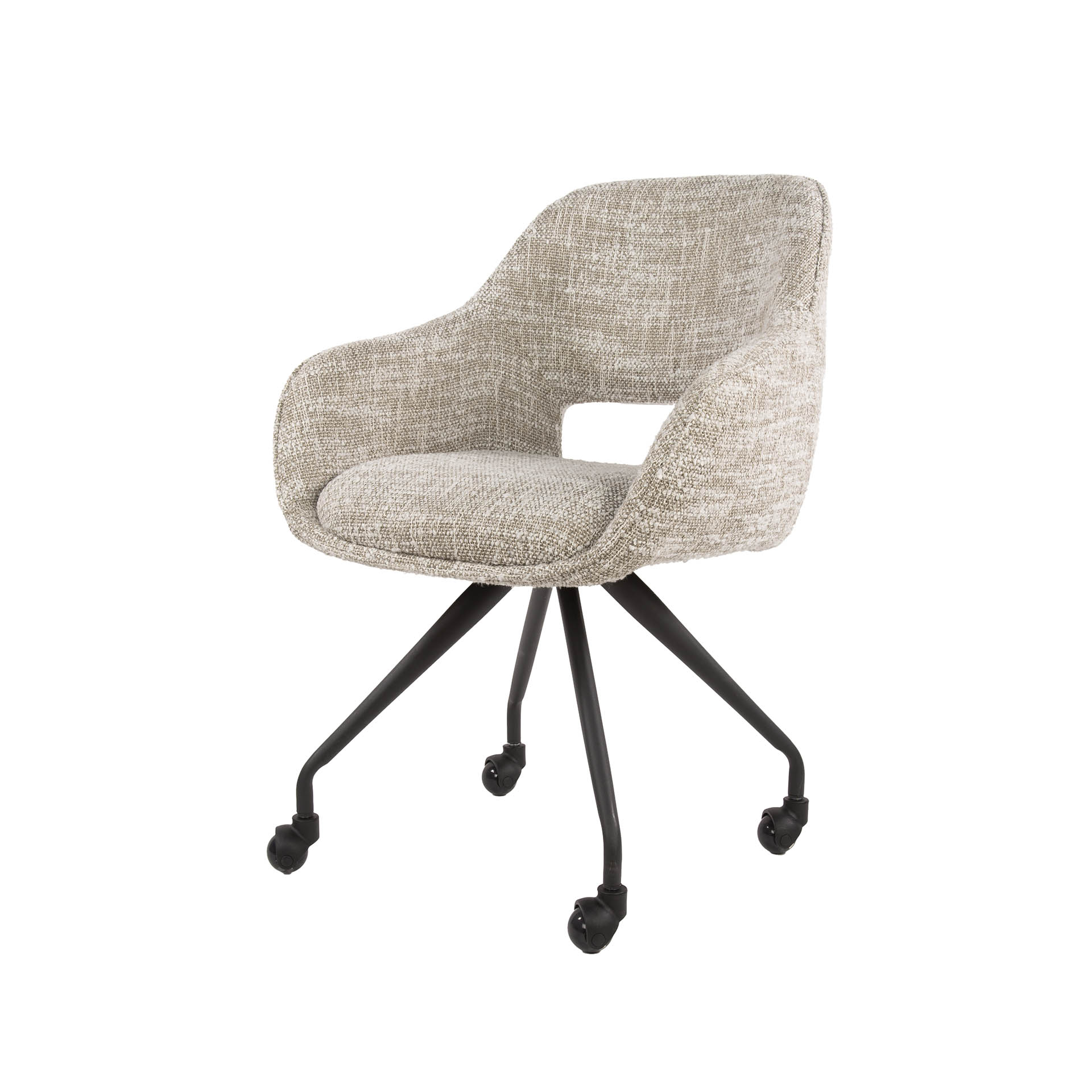 Fåtölj fjäderhjul VPE2 / Eagle off-white