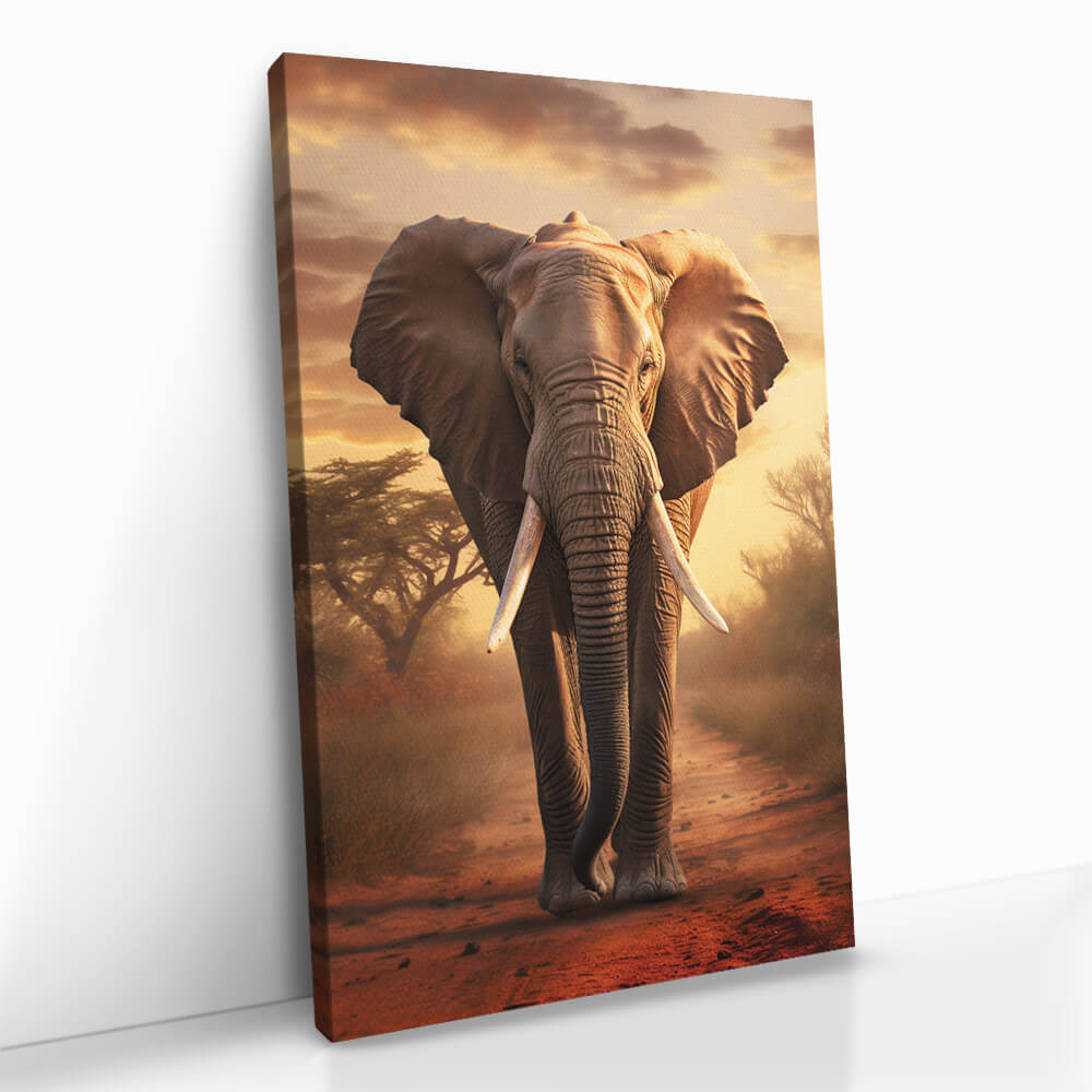 “Elephant On The Road”