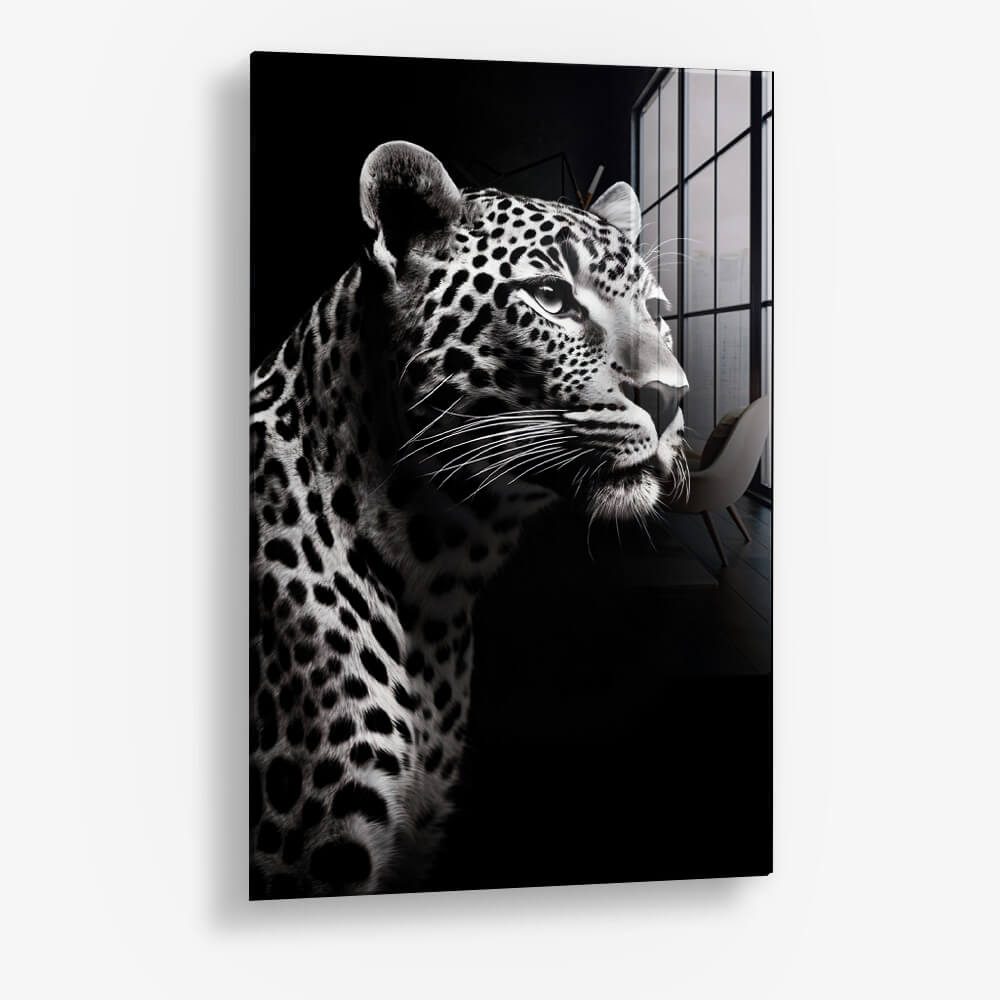 Leopard Black - Glas