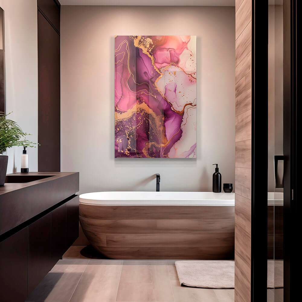 Purple Marble – Glass