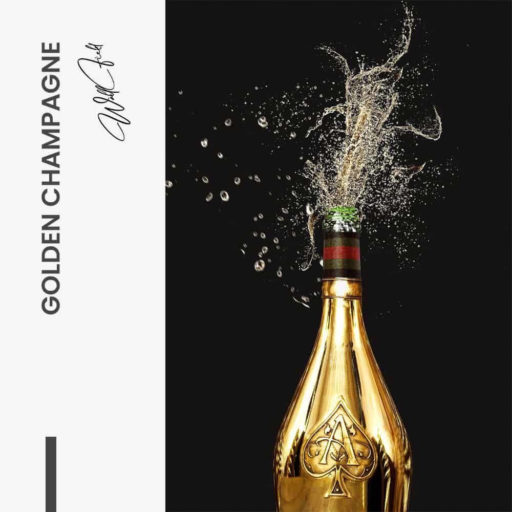 Golden Champagne – Glass