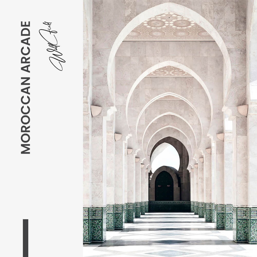 Moroccan Arcade – Glass
