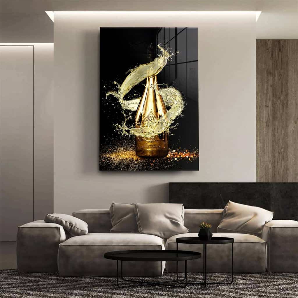 Bottle Of Gold - Glas