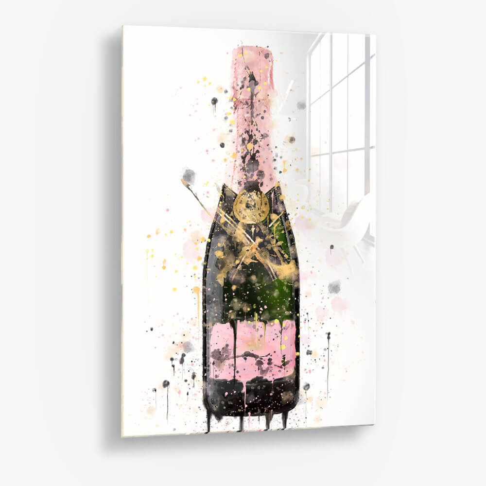 Pink Champagne - Glas