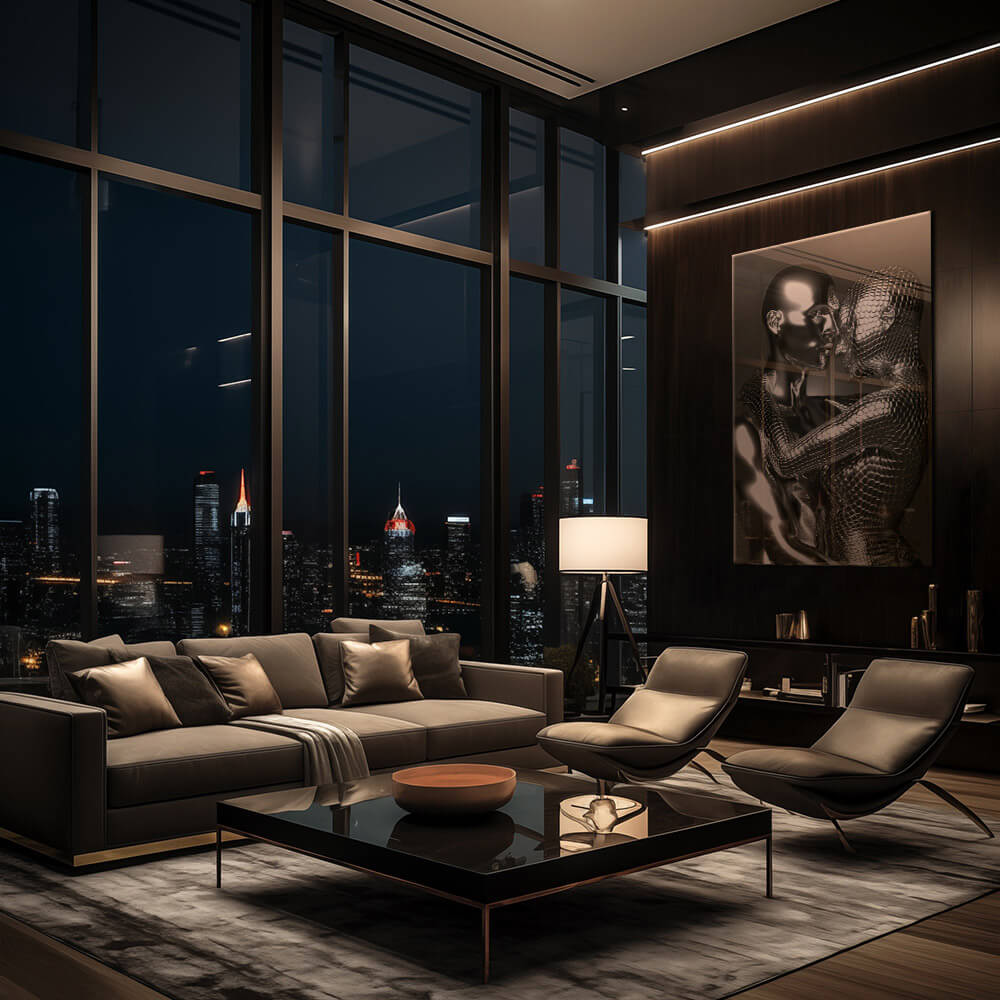 Chrome Hug – Glass