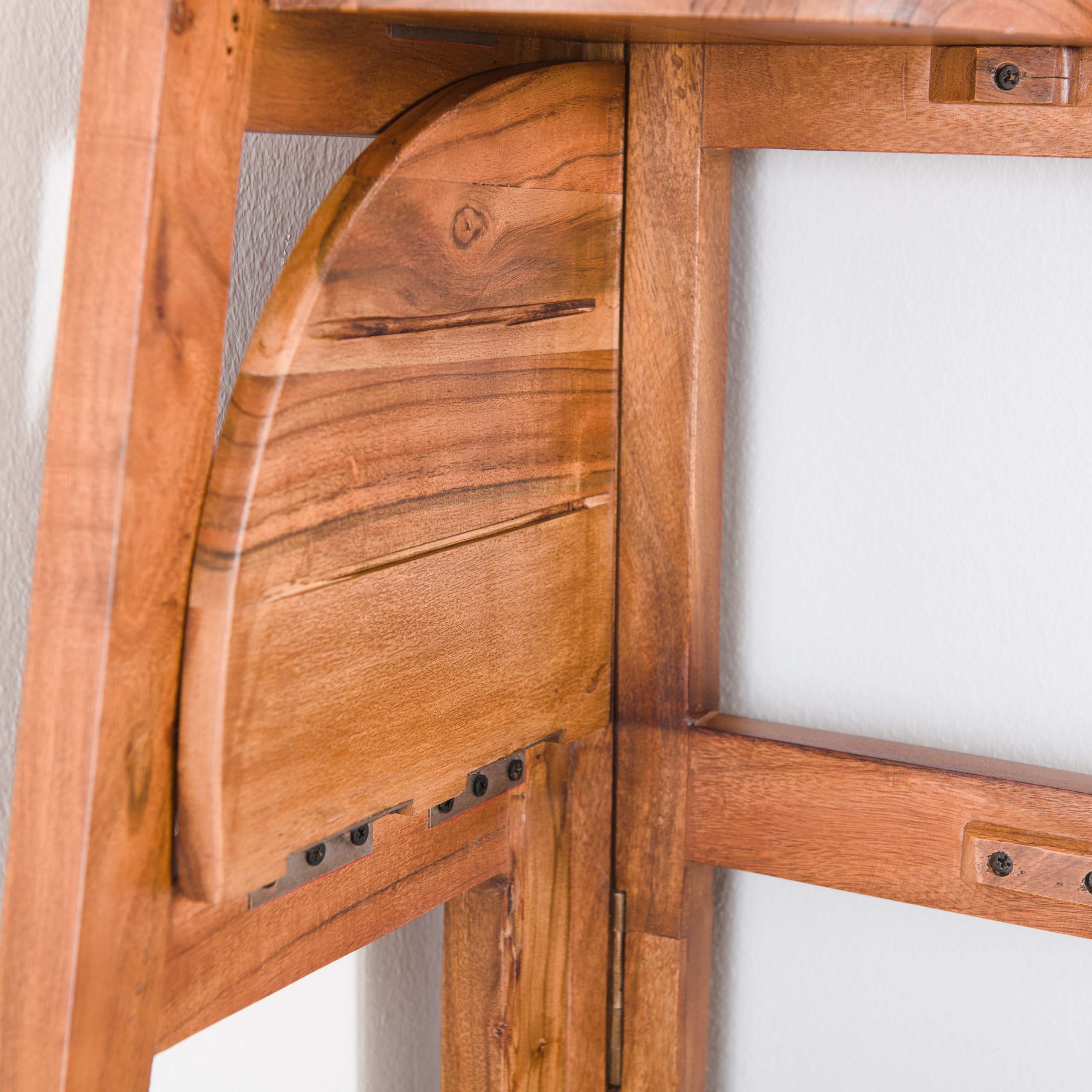 Hörnställ Vinkel - Solid akaciasand