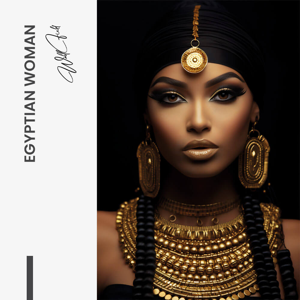 Egyptian Woman – Glass