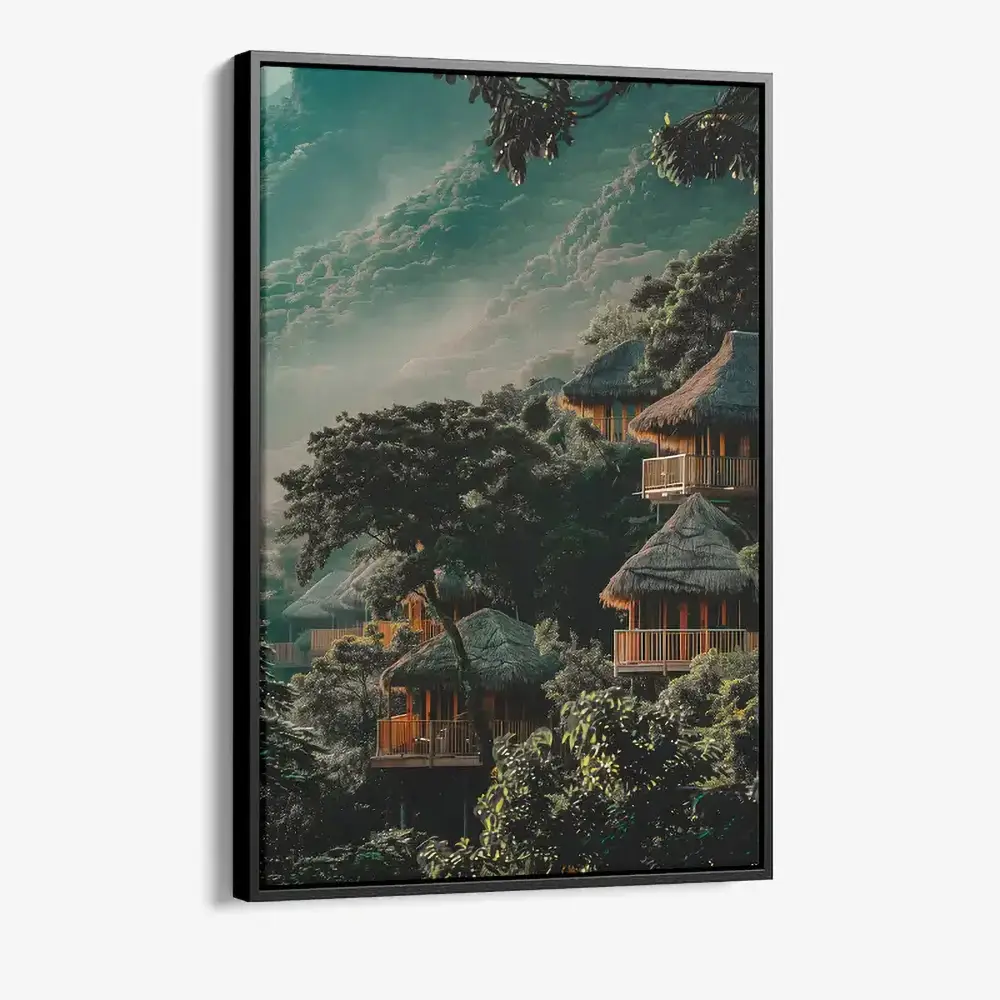 "Jungle Stilt Haven"