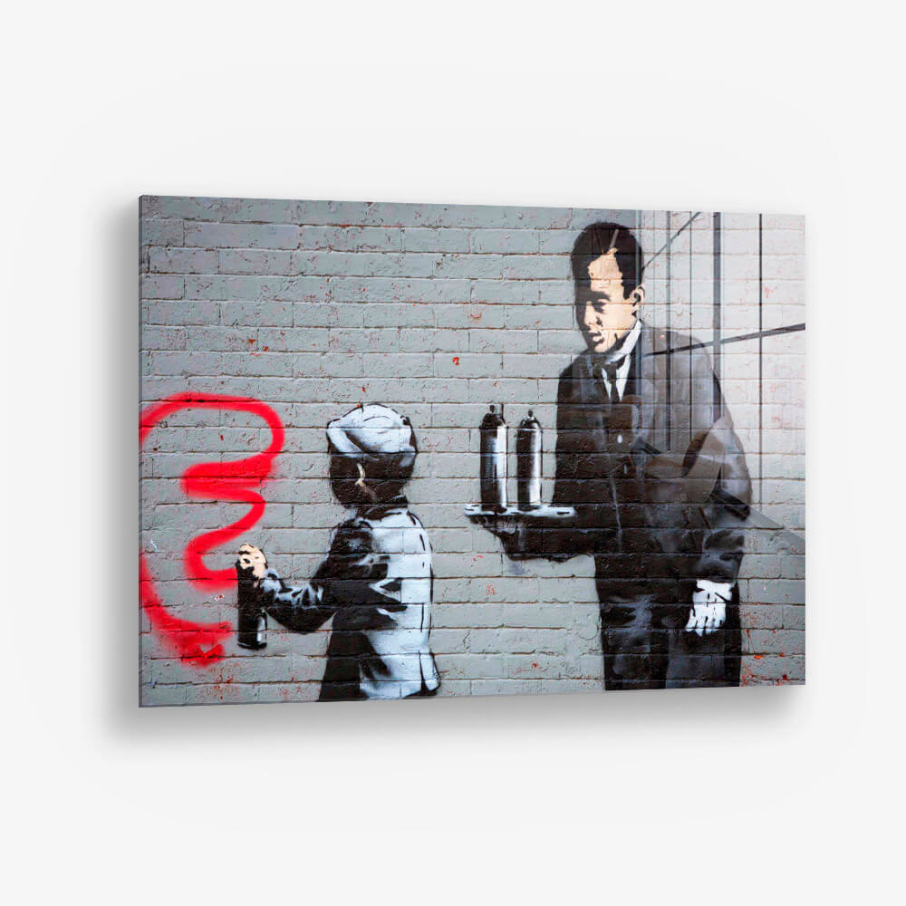 The Waiter from the Street – Glass