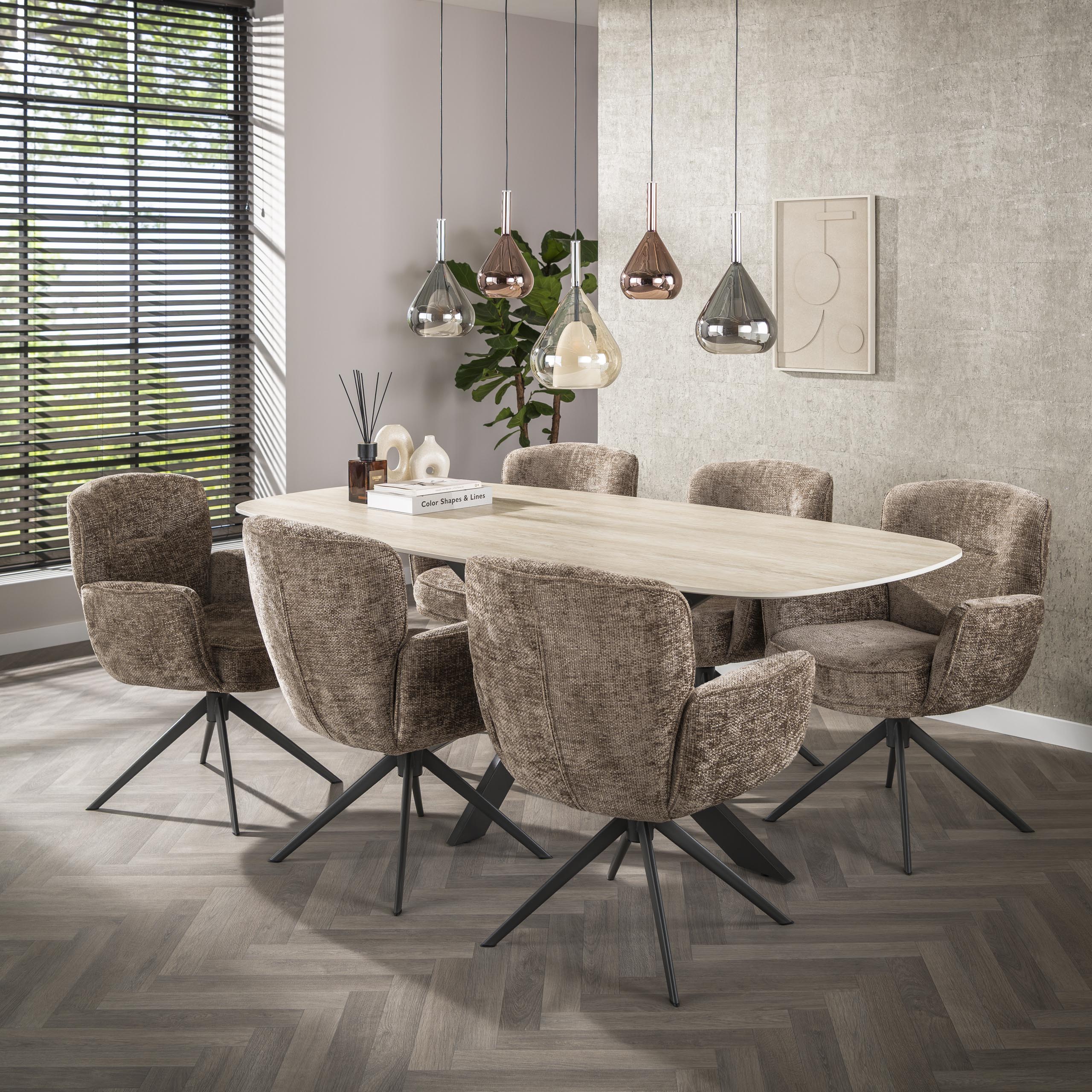 Hänglampa Wings 5-light - Svart