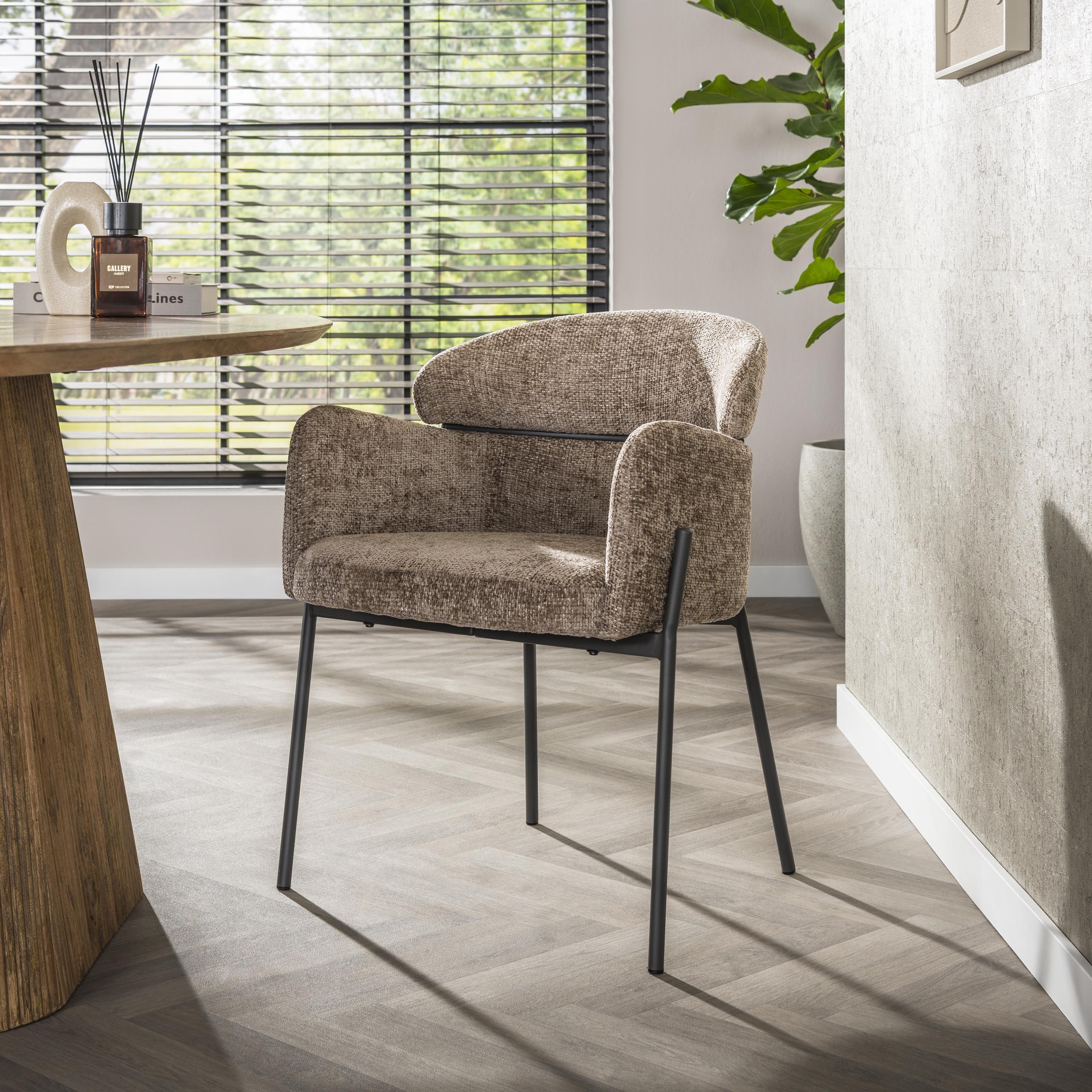 Curva fåtölj - förpackad per 2 - Hoven champagne