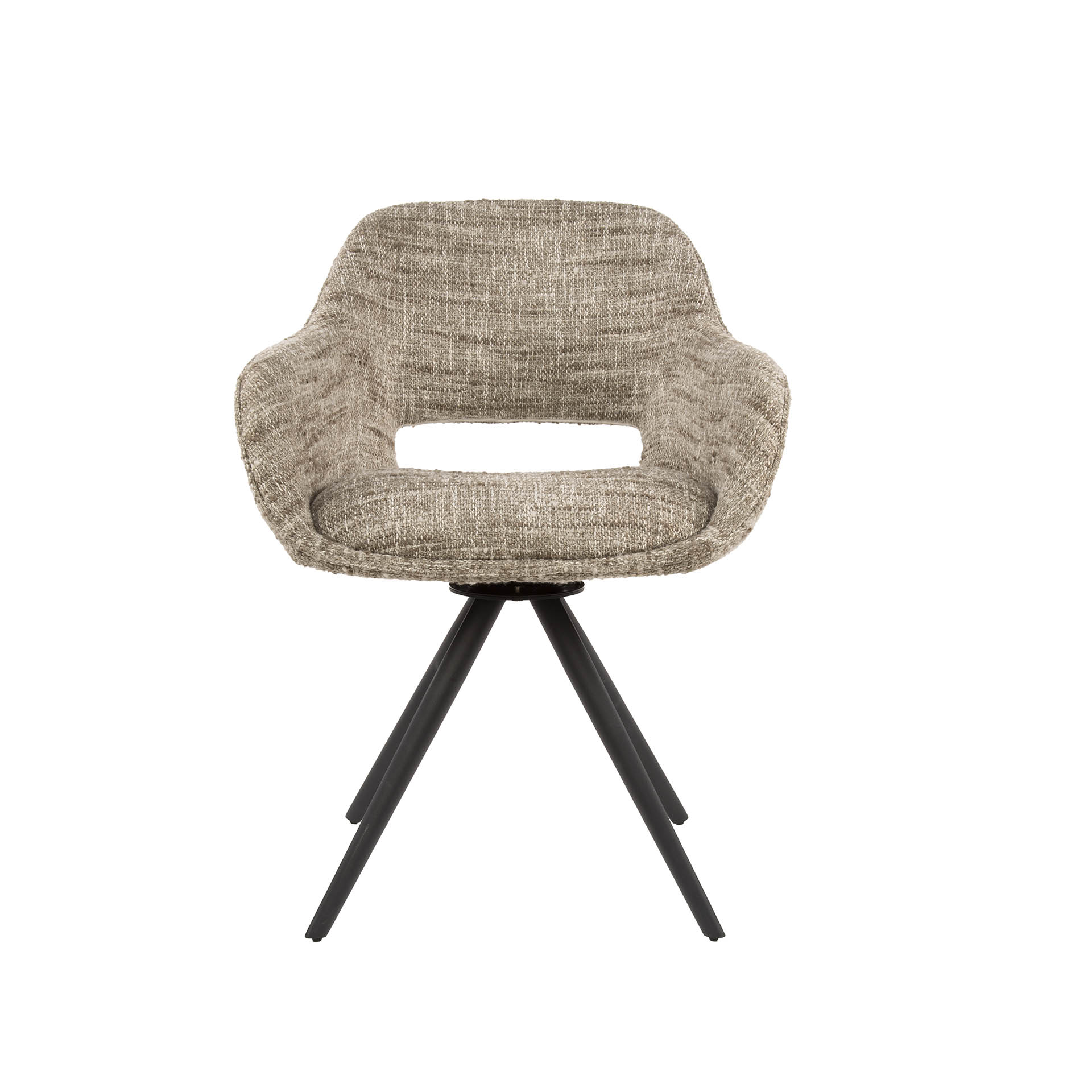 Fåtölj fjädersvängbar. VPE2 / Örnsandfärg