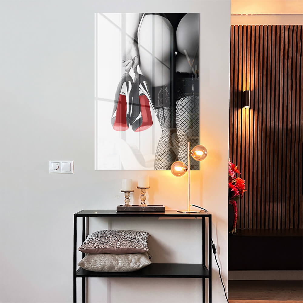 Red Bottoms – Glass