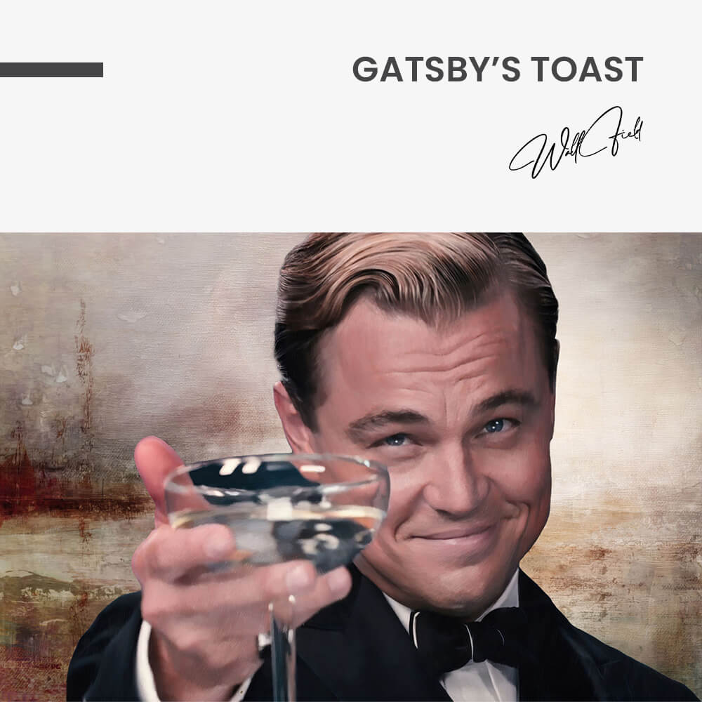 Gatsby's Toast – Glass