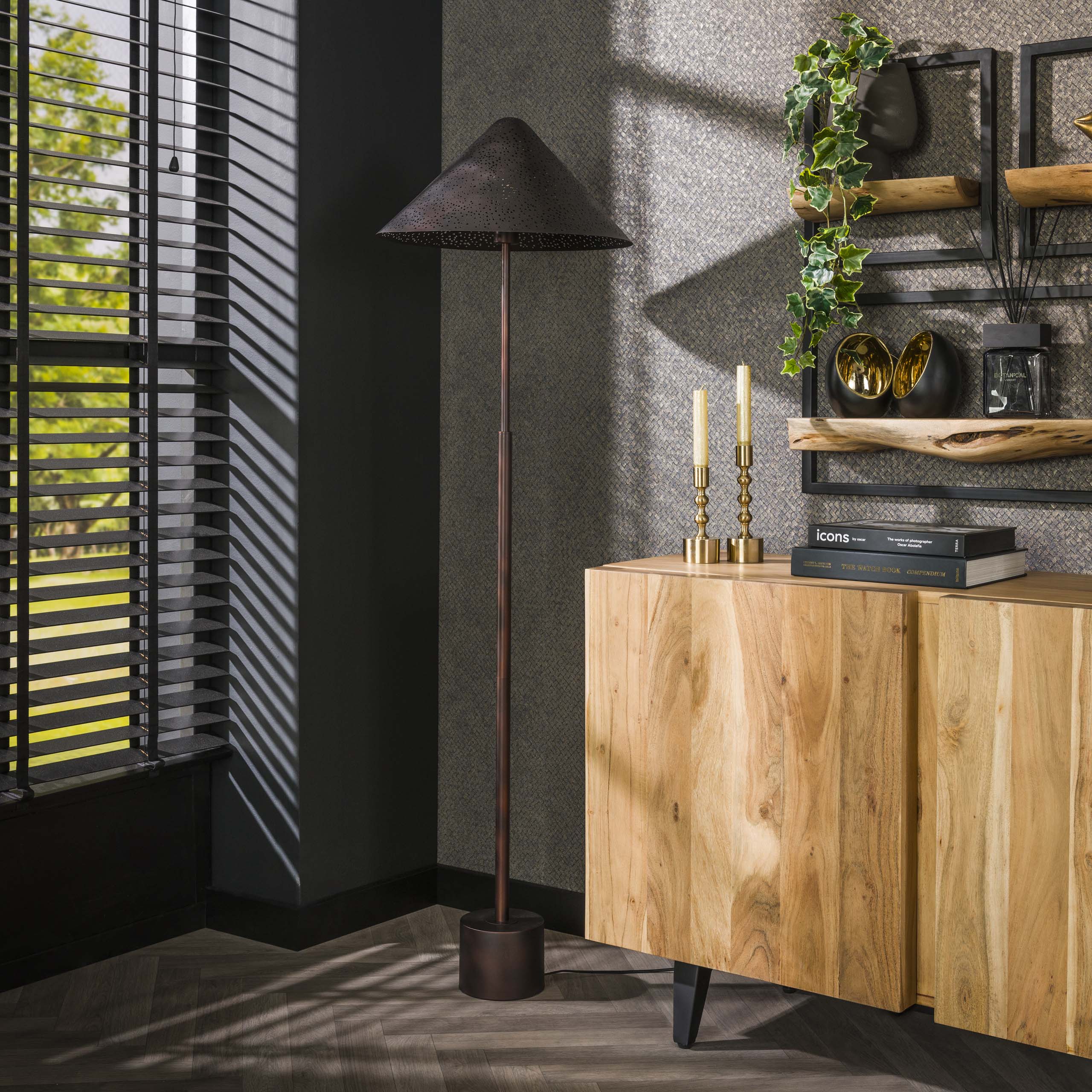 Cosmos golvlampa LED dimmer / Charcoal