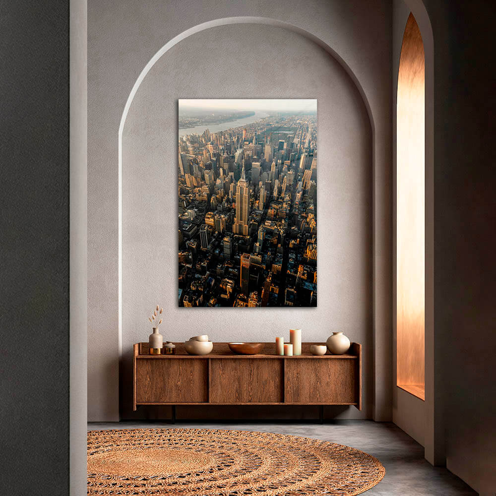 NY Birdview II – Glass