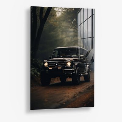 Wagon In The Woods – Glass