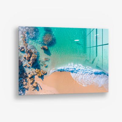 The Coast From Above – Glass