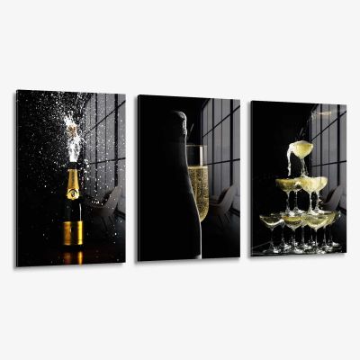 Bundel: "Champagne" (3x) - Glas